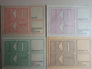 18005# 16x Ausgaben KOMMUNALES KINO HANNOVER - Kinoprogrammhefte 1979-1980 #6 - Picture 1 of 6