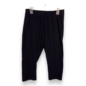 LARGE ROAMANS BLACK JOGGER SWEAT PANT PULL ON STRETCH - Picture 1 of 9