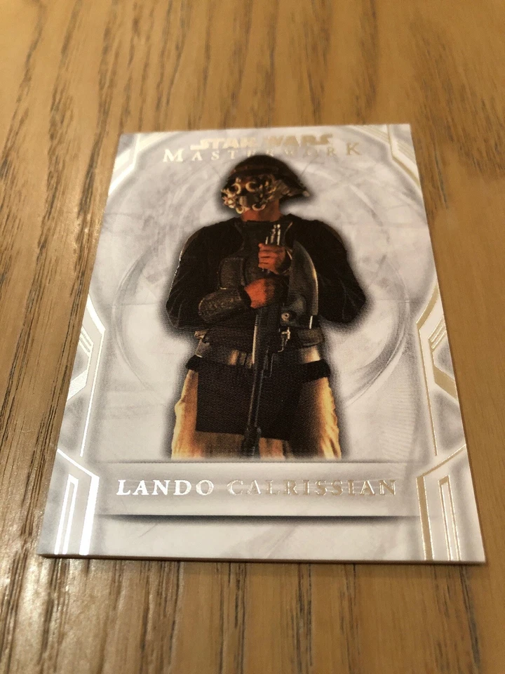 2018 Star Wars Masterwork Base Card #34 Lando Calrissian - Image 1 of 1