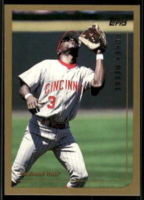 1999 Topps #424 Pokey Reese - Image 1 of 2
