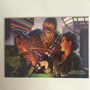 Tarjeta coleccionable Star Wars Sombras del Imperio #4 Chewbacca Greg & Tim Hildebrandt - Imagen 1 de 2
