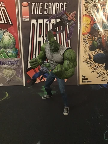 Savage Dragon Figure 10th Anniversary Image Comics McFarlane Toys (Loose) Cover