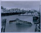 1969 Littered Boat Harbor China Basin San Francisco Ca Press Photo