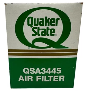 Quaker State QSA3445 Engine Air Filter for Omni Horizon TC3 Vintage NOS RARE - Bild 1 von 10