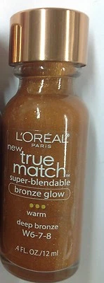 L'OREAL True Match Super-Blendable Bronze Glow Warm Deep Bronze W 6-7-8. - Image 1 of 4