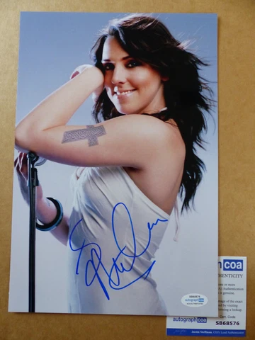 SPICE GIRLS Melanie C signed Autograph 8x12 Photo Autographed ACOA COA Cover