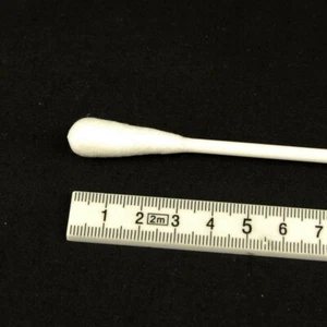 Tamponi ospedalieri testa extra large cotone albero PP 150mm applicatori gemme veterinario x 50 - Foto 1 di 3