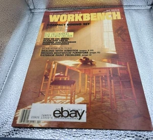 WORKBENCH Do It Yourself Magazine April 1990 : Dining Set, DIY Decorating ... - Picture 1 of 2