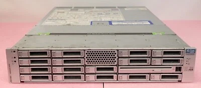 Sun SunFire X4240 2U Server 2x AMD Opteron 2356 4C 2.3GHz 16GB RAM 16x 146GB HDD - Image 1 of 4