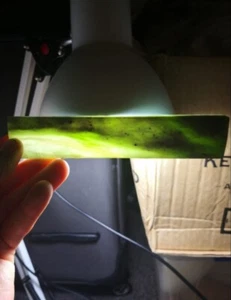 Pounamu Pietra Verde Giada Nefrite Rarara Blu Rosa Verde Colori Lapidario - Foto 1 di 9