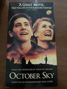 VHS October Sky Based On An Extraordinary True Story - Picture 1 of 1