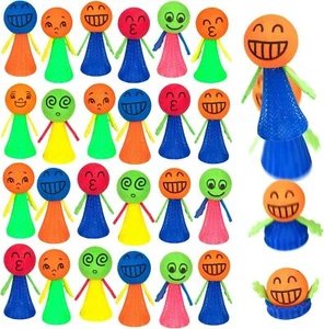 24 Pack Jumping Spring Rocket Launchers Popper Toys For Kids Party Favors... - Picture 1 of 6