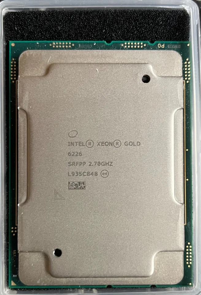 Intel SRFPP Xeon Gold 6226 12 Cores Processor 19.25M Cache, 2.70 GHz - Image 1 of 1