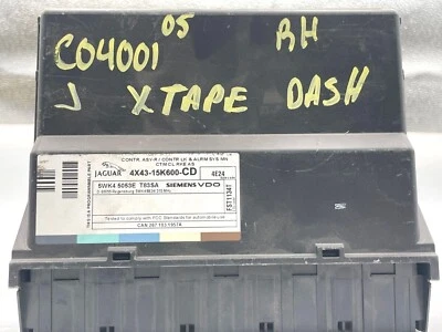 Jaguar X-Type 2005 unidad de módulo de control de bloqueo de alarma antirrobo OEM 4X43-15K600-CD Foto 1 de 4