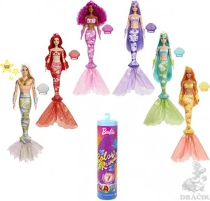 MATTEL BARBIE COLOR REVEAL 7 SORPRESE SERIES SIRENA ASS. HDN68 - Foto 1 di 5