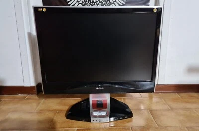ViewSonic VX2245WM monitor LCD altoparlanti DVI argento e nero - Imagen 1 de 4