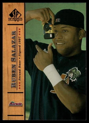 2001 SP Top Prospects Ruben Salazar  #39 Fort Myers Miracle Baseball Card - Image 1 of 2