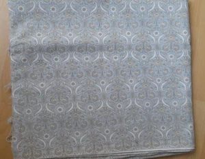 Baumwollstoff , mintgrün gemustert , Reststück , Hobbyaufgabe - Bild 1 von 3