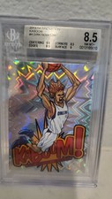 2013-14 Panini Innovation KABOOM! #4 Dirk Nowitzki Dallas Mavericks BGS 8.5