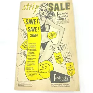 Catalogo Lingerie Fredericks of Hollywood 1975 illustrazioni disegnate 63 pgs BK22 - Foto 1 di 10