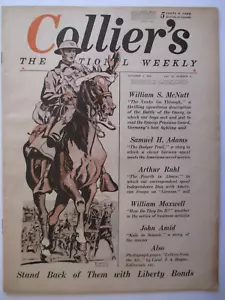 Collier's Magazine 1918 WW1 cavalryman illus. by Edward Penfield /vintage ads - Picture 1 of 2