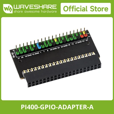 Waveshare Raspberry Pi 400 GPIO Header Adapter Header Erweiterung - Bild 1 von 4