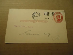 Ad postcard American Express Co 1913 NY - Picture 1 of 2
