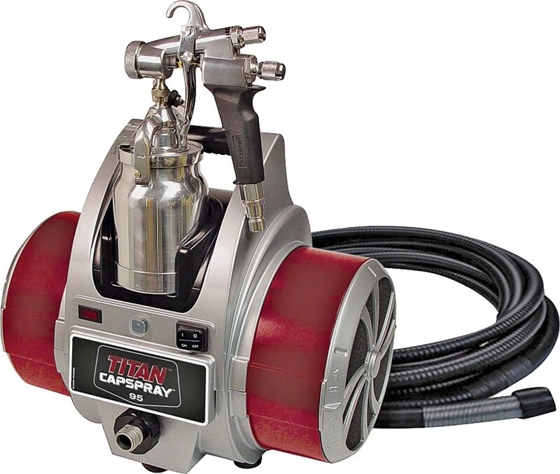 NUEVO Pulverizador de turbina de 4 etapas Wagner Titan 0524032 Capspray CS95 HVLP 9,5 PSI  Foto 1 de 1