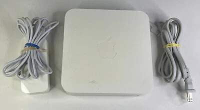 Apple Wireless A1143 AirPort Express Wi-Fi Router Base Starion Extreme - Tested - Image 1 of 4