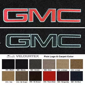 Lloyd Mats Velourtex GMC Sierra 1500 GMC Logo Front Floor Mats (2014-2025) - Foto 1 di 21