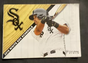 2015 Chicago White Sox Baseball Pocket Schedule MILLER LITE BEER - Picture 1 of 2