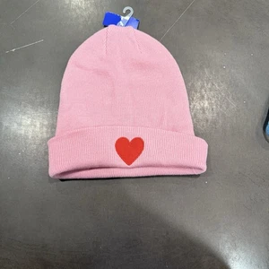 Joy Lab Pink Heart Hat - Picture 1 of 6