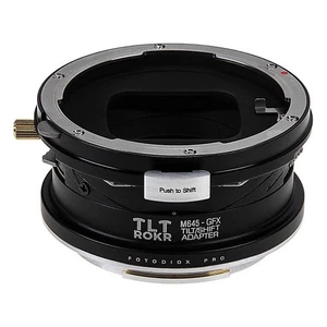 Fotodiox M645-GFX Tilt Shift Lens Adapter for Mamiya 645 Lens to Fujifilm GFX - Picture 1 of 5