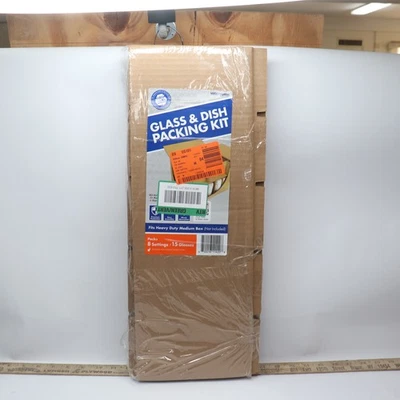 Combo kit de embalaje de vidrio y plato Pratt Retail Specialties 8 ajustes/15 vasos Foto 1 de 4