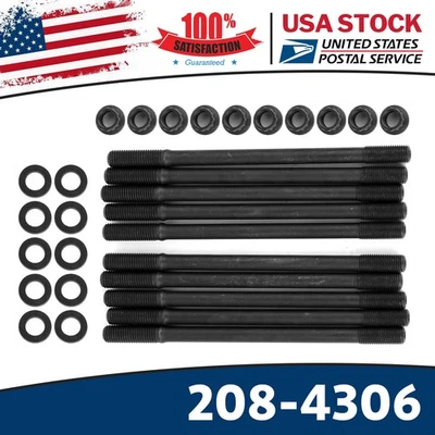 Kit de pernos de culata Premium 208-4306 repuesto para Acura Integra 1990-2001 Foto 1 de 4