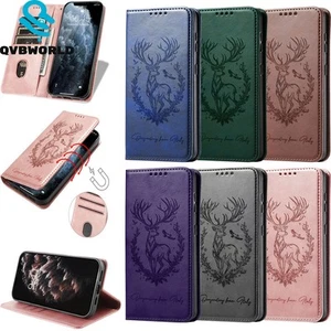 Phone Case Cover for Huawei Pura 70 P60 P50 P40 P30 Luxury Magnetic Wallet Case - Picture 1 of 18