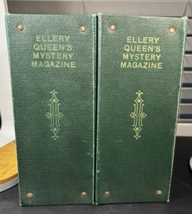 Lot 13 Ellery Queen's Mystery Magazine's mit seltenen Ordnern Dez. 1949 - Dez. 1950 - Bild 1 von 17