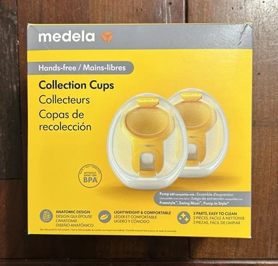 Medela Freestyle, Swing Maxi, Pump In Style, Hands-Free Collection Cups New OPEN - Image 1 of 4