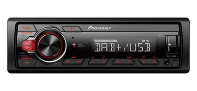 Pioneer MVH-130DAB Radio per auto multimediale Nero, Rosso 200 W - Immagine 1 di 2