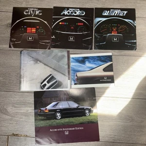 Honda Civic Brochure Prospekt UK & American Market - Picture 1 of 4