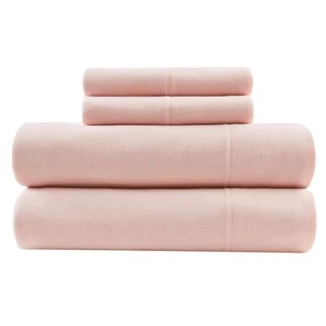 Sheet Set Cotton Jersey Knit Blend, Soft & Breathable Sheets All Season Cotto... - Picture 1 of 8