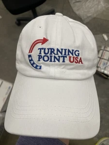 Casquette de baseball réglable Turning Point USA Strapback Charlie Kirk livraison gratuite - Photo 1/4