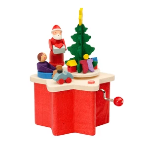 Graupner Erzgebirge - Caja de manivela Papá Noel - NUEVA Y EMBALAJE ORIGINAL - Imagen 1 de 1