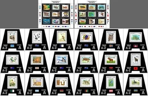 GS 2019 SIERRA LEONE WWF BRIEFMARKEN AUF BRIEFMARKEN VÖGEL TIERE A LÄNDER! 2+18 postfrisch - Bild 1 von 1