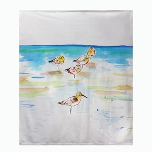 Betsy Drake Five Sanderlings Throw - Imagen 1 de 1
