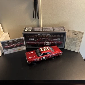 DAN GURNEY AUTOGRAPHED 1965 FORD GALAXIE URL AUGUSTA MOTOR DIECAST W/COA & PHOTO - Picture 1 of 5