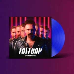 ROYAL REPUBLIC - LoveCop - transparent blue Vinyl LP - NEU - Bild 1 von 3