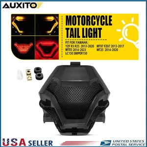 LED Tail Light Brake Integrated Turn Signal DRL For Yamaha MT07 FZ07 2013-2017 - Picture 1 of 12