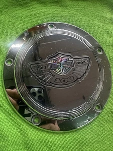 Harley-Davidson Genuine Chrome 2003 100th Anniversary Derby Cover 25001-03 - Picture 1 of 6