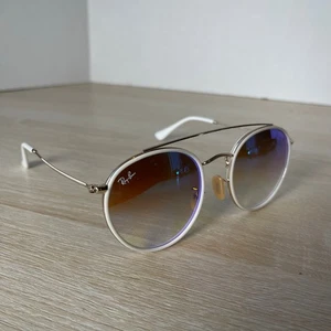 Occhiali da sole Ray-Ban RB3647N 001/40 SOLO MONTATURE oro bianco 51-22-145 - Foto 1 di 12